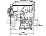 Briggs & Stratton 19J137-0007-F1 3-4" X 2-1-2" Ele Start Engine w- Muffler