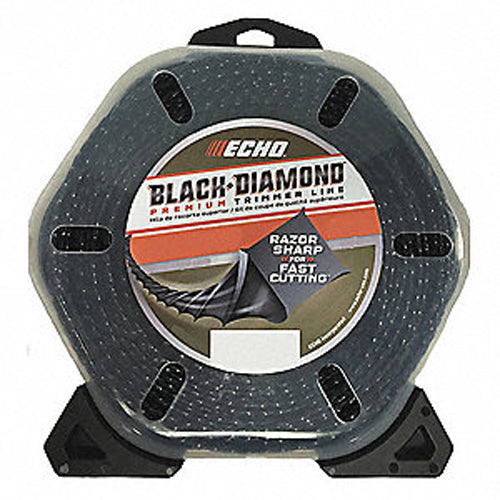 ECHO 330095075 Trimmer Line Black Diamond .095" 5 Lb Spool