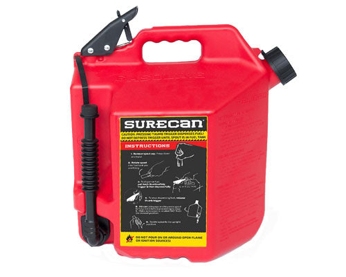 SureCan 5 Gal Gasoline Gas Can (SUR50G2)