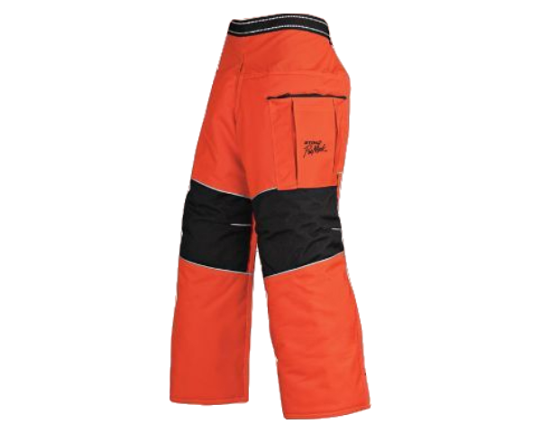 Stihl ProMark Apron Chap 36" Length - 30"-42" Waist - Orange 0000-886-3905