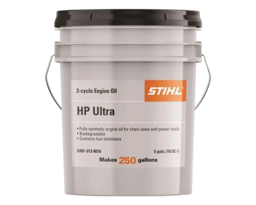 Stihl 5 Gallon Pail HP Ultra Fully Synthetic 1/ea 0781-313-8016