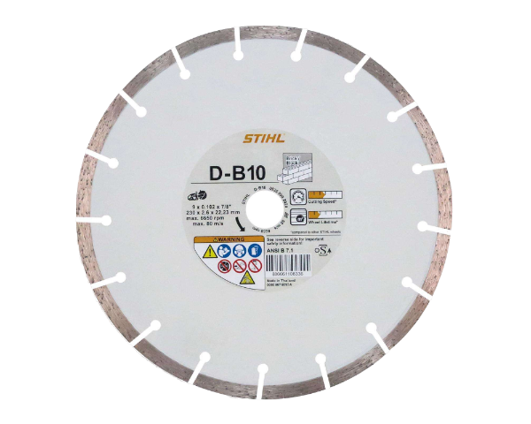 Stihl D-B10 - 9" Diamond Wheel 0835-090-2029
