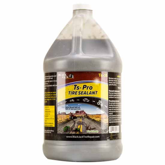 Blackjack TS-38-4 Pro Tire Sealant 1 Gallon with Nozzle TPMS Safe Flat Repair