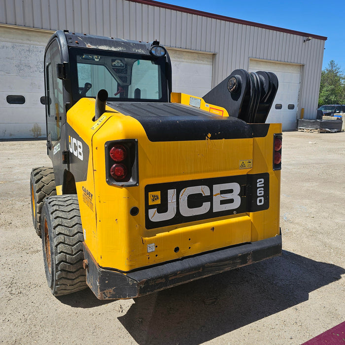 USED 2011 JCB 260 Skid Steer Loader - No Bucket