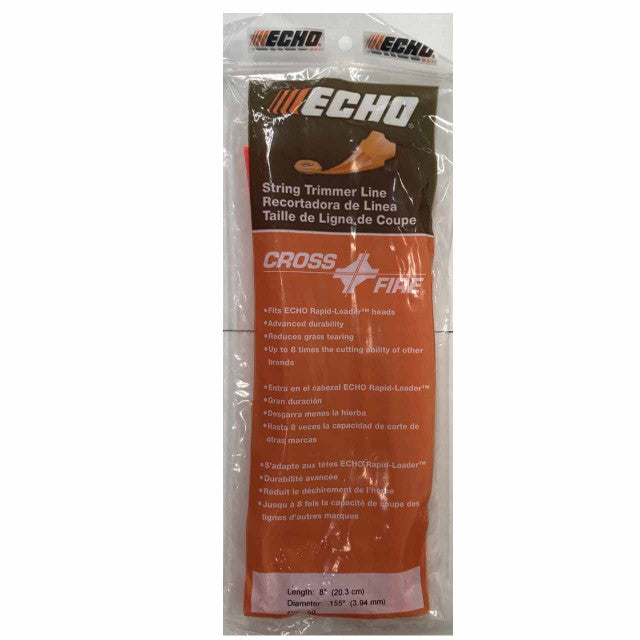 Echo 102222155 50 Count 8" .155 X-Fire