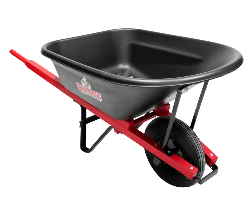 Sterling 6 Cubic Foot Poly Wheelbarrow 181211