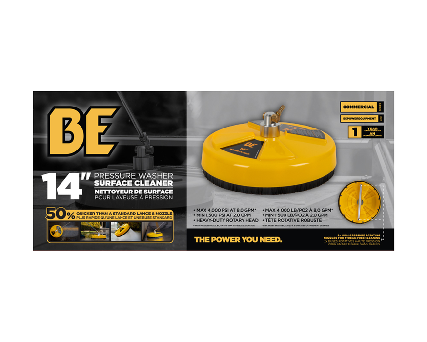Vortexx BE 14" Whirl-A-Way Surface Cleaner ARROTARY 14