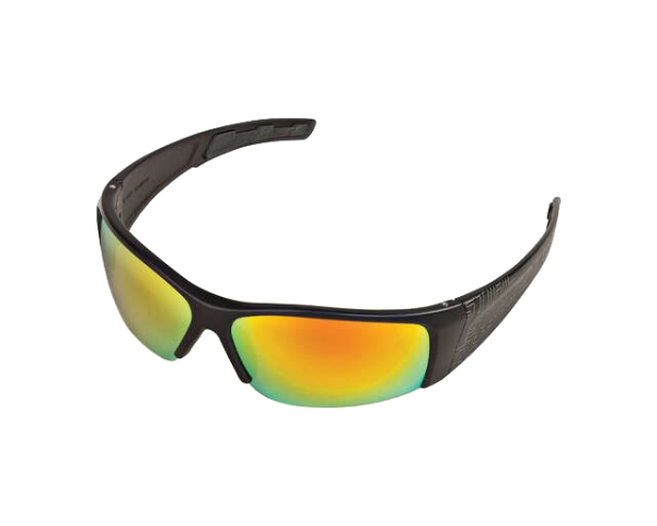 Stihl Black Wrap (Gold Mirror) Glasses - 7010-884-0371 — Arlington Stihl Black Wrap (Gold Mirror) Glasses - 7010-884-0371 — Arlington