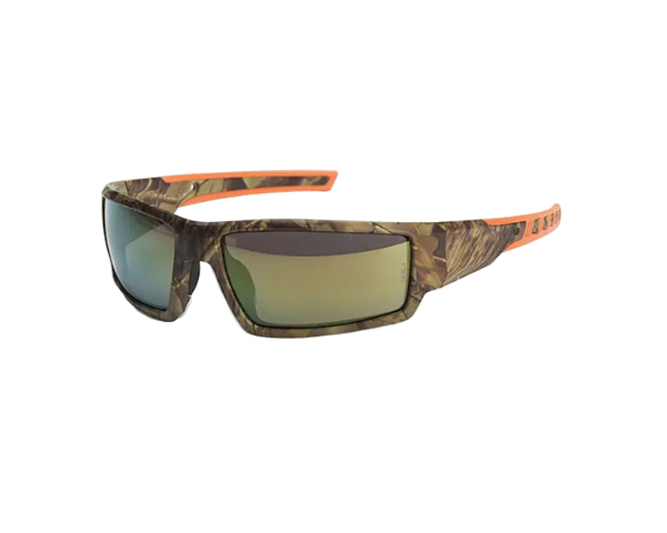 Stihl Hunter's Camo Glasses gold mirror lens - 7010-884-0389