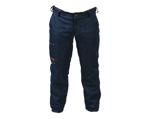 Stihl Function Denim Protective Pants Small - 30-32"/30"  - Denim 7010-888-6100