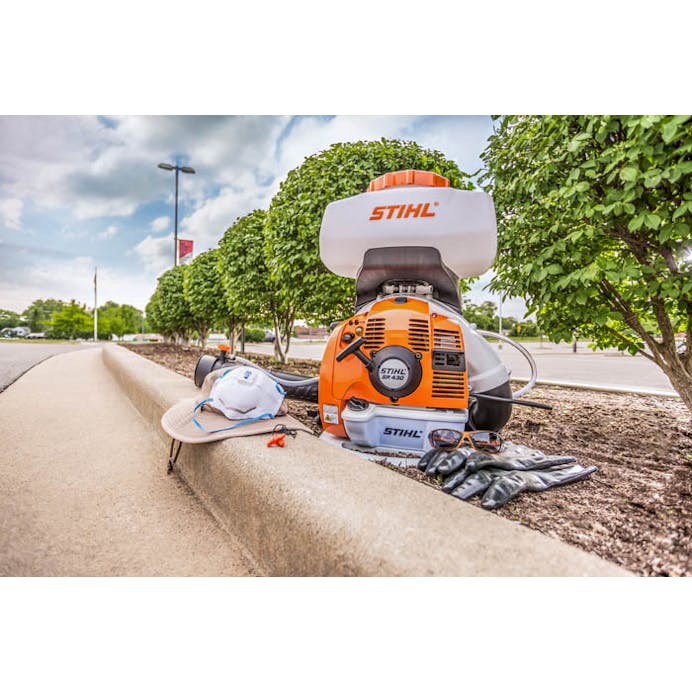 stihl garden sprayer Stihl SR430 Gas Powered Backpack Sprayer, 3.7 Gal, 63.3cc Engine — Arlington Power Equipment