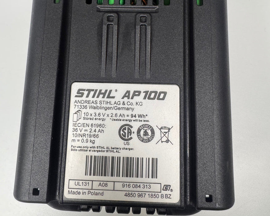 Stihl AP100 Battery CLOSEOUT