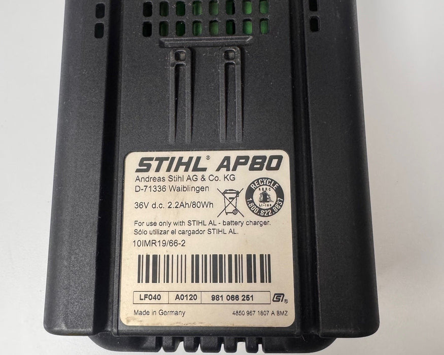 Stihl AP80 Battery CLOSEOUT