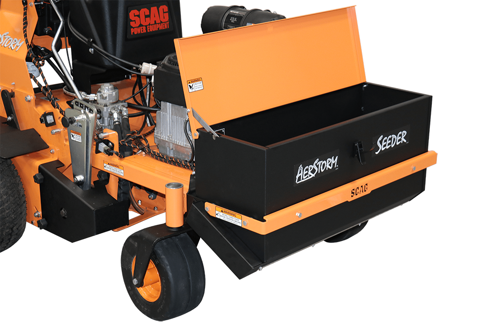 Scag AerStorm Stand-On Aerator with Drop Seeder 30" Kohler 747 cc AS30-23CV-DS