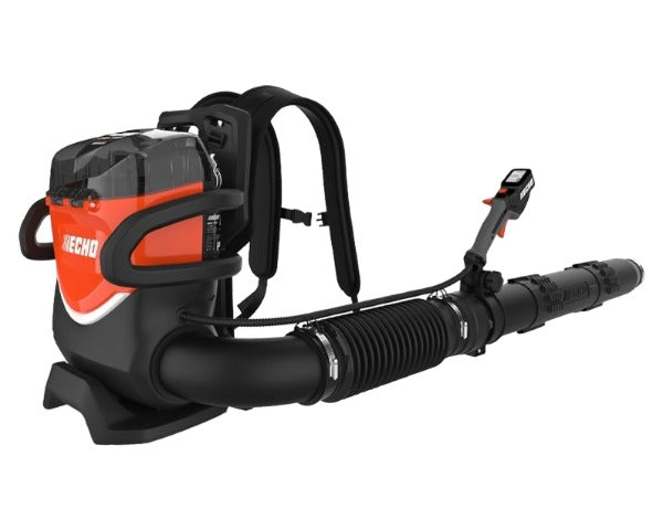 Echo DPB-7700T 56V Backpack Blower (3) 8 Ah Batteries and (2) Dual