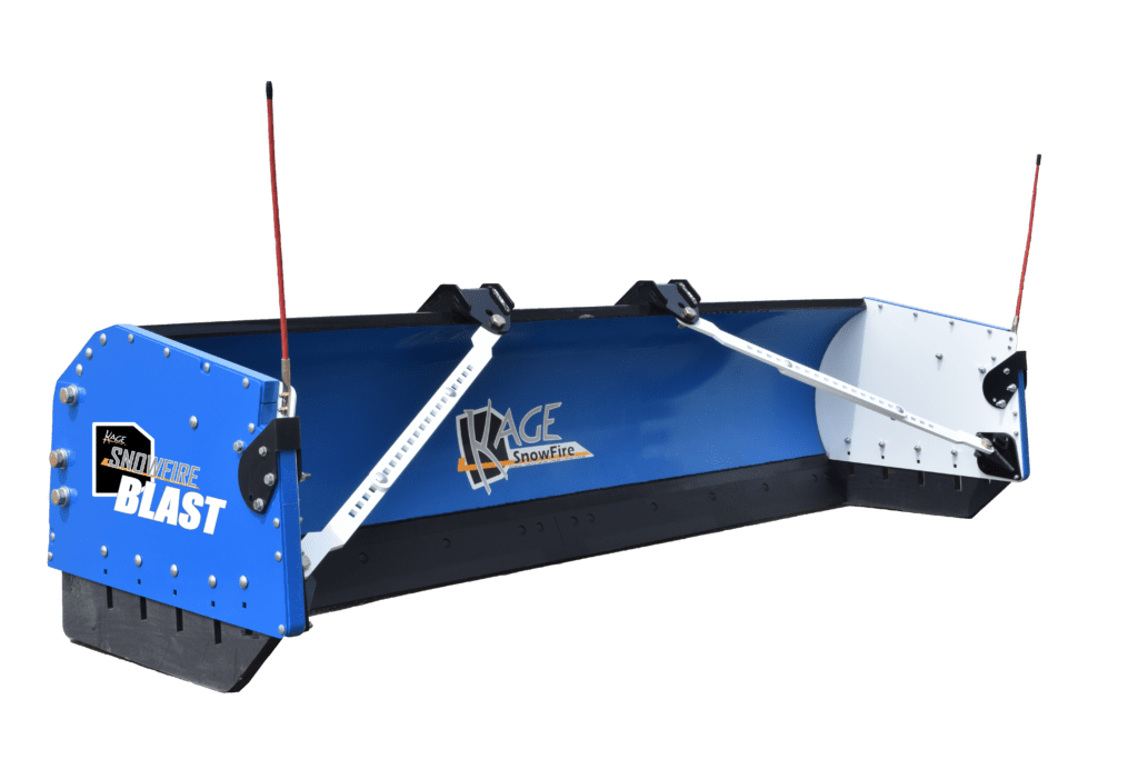 Kage SDP120-ADVANTAGE Kage Blast Snow Pusher 10' With Advantedge