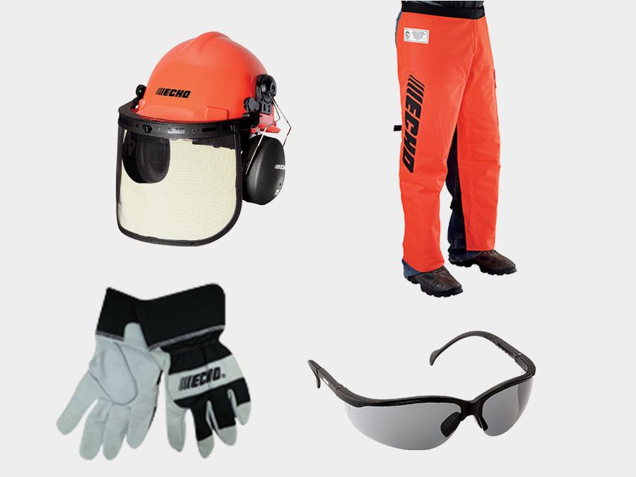 Echo 99988801527 Chainsaw Combo Kit-Helmet