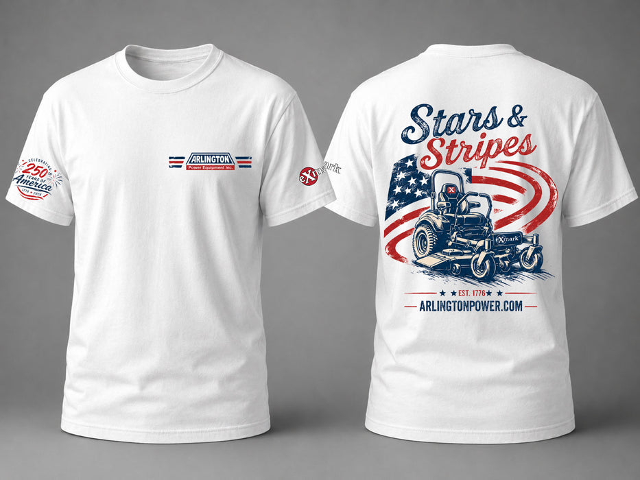 Stars & Stripes – Limited Edition 250th USA Anniversary T-Shirt (Short Sleeve)