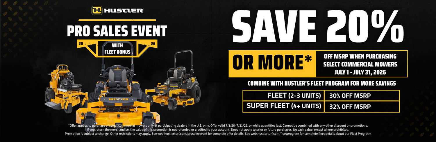 Up to 20% Off Select Mowers