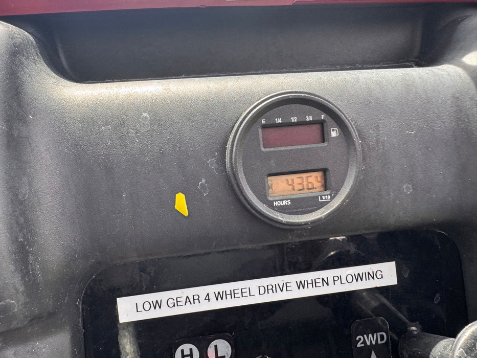 USED UTV Mule 4010 4x4 8553 - Red w/ SnowEx V-Plow