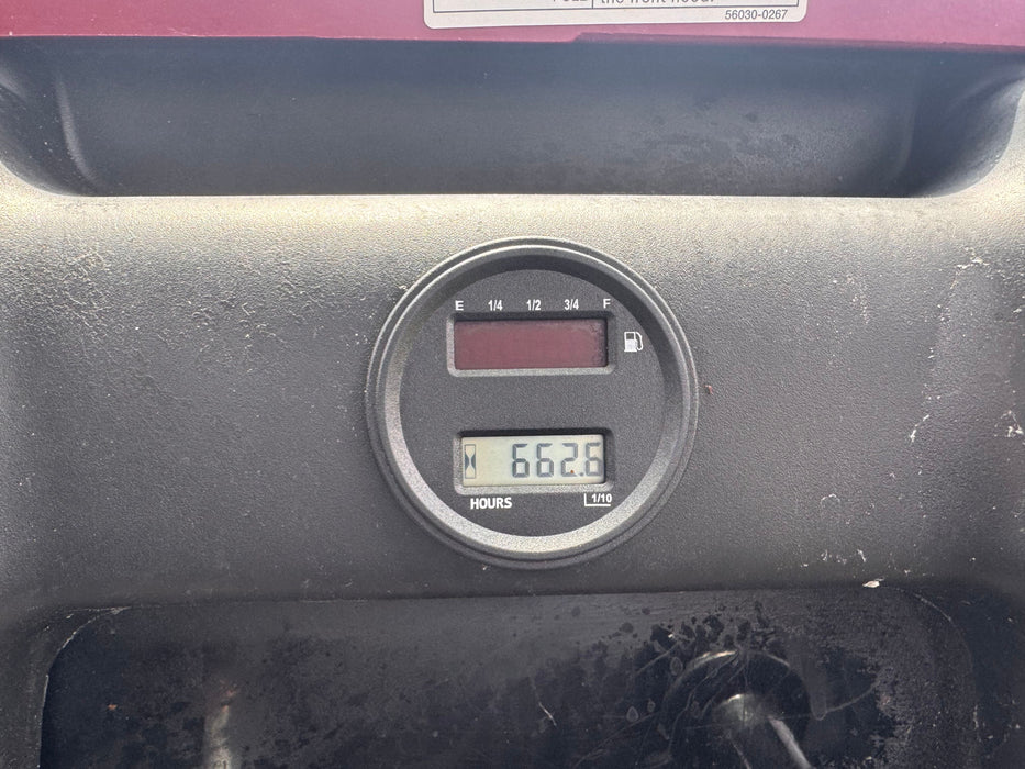 USED UTV Mule 4010 4x4 6133 - Red w/ SnowEx  V-Plow