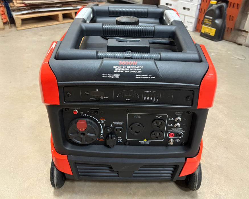 ECHO EGI-3600LN Generator 3600 Watt Low-Noise Inverter 212cc SCRATCH N DENT