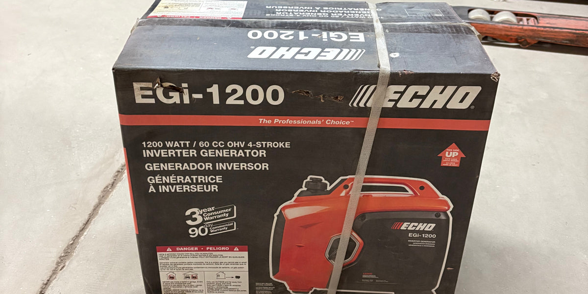 Echo EGi-1200 Generator 1200 Watt Inverter 60cc Recoil Start