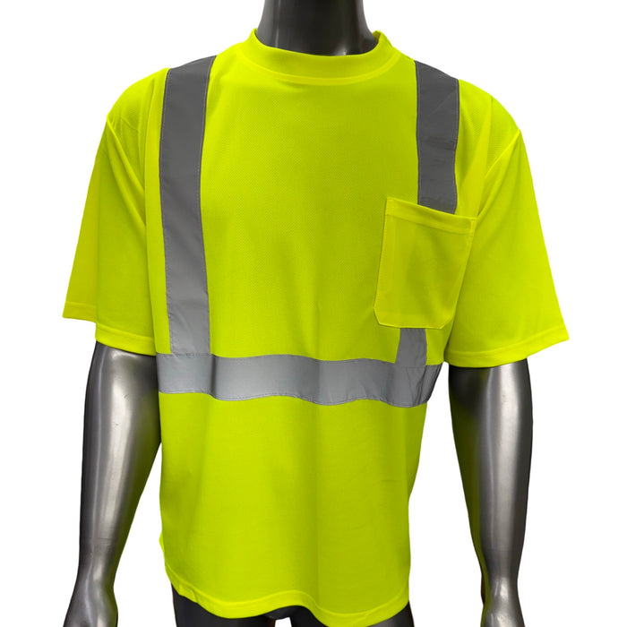 Forester Hi Vis Safety Shirt with Reflective Tape XL 009051-XL