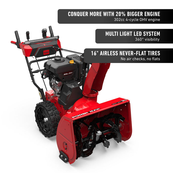Toro Power Max HD (39962) 30" Snow Blower Two-Stage Ele Start 302 cc