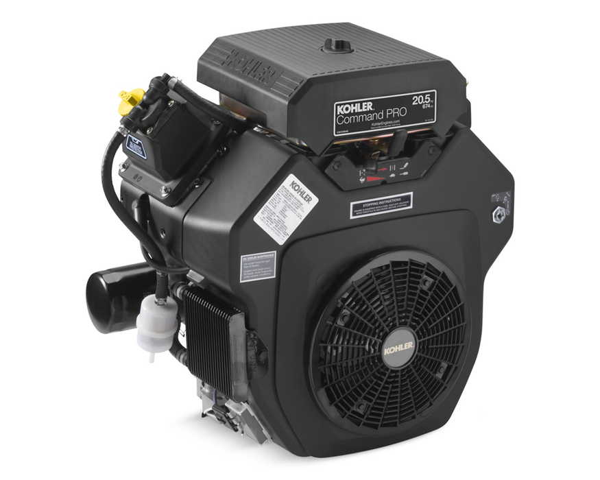 Kohler PA-CH640-3126 Engine 1 1/8" x 2.79" Crank Horizontal Shaft Electric Start 20.5 HP