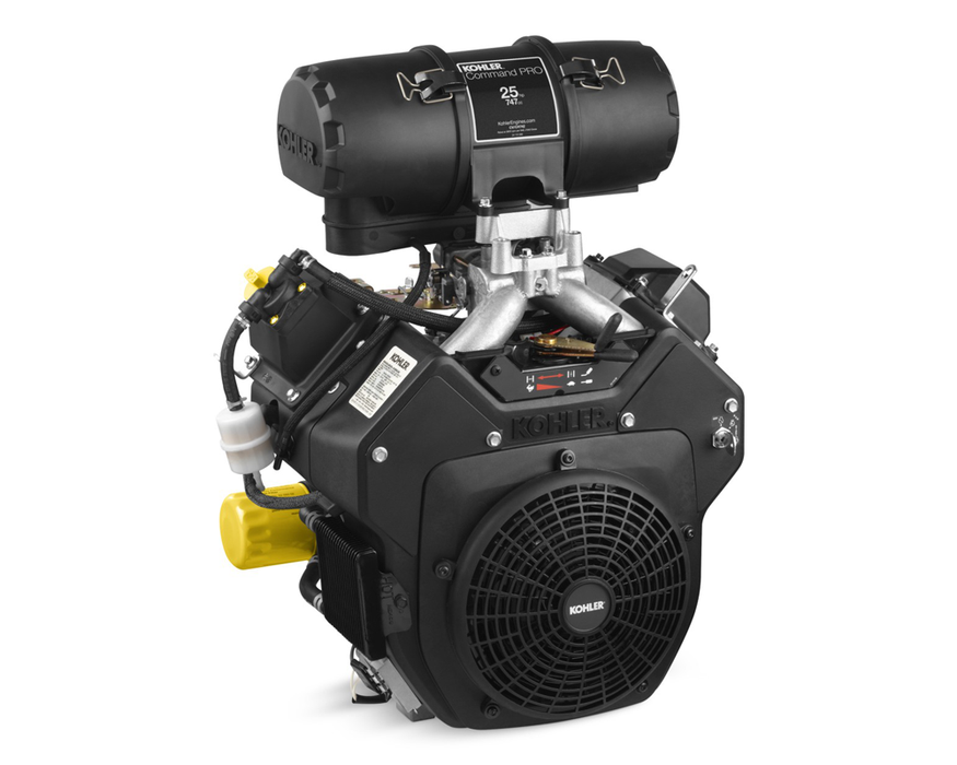 Kohler PA-CH742-3100 Engine 1 7/16" x 4-29/64" Crank Horizontal Shaft Electric Start 25 HP
