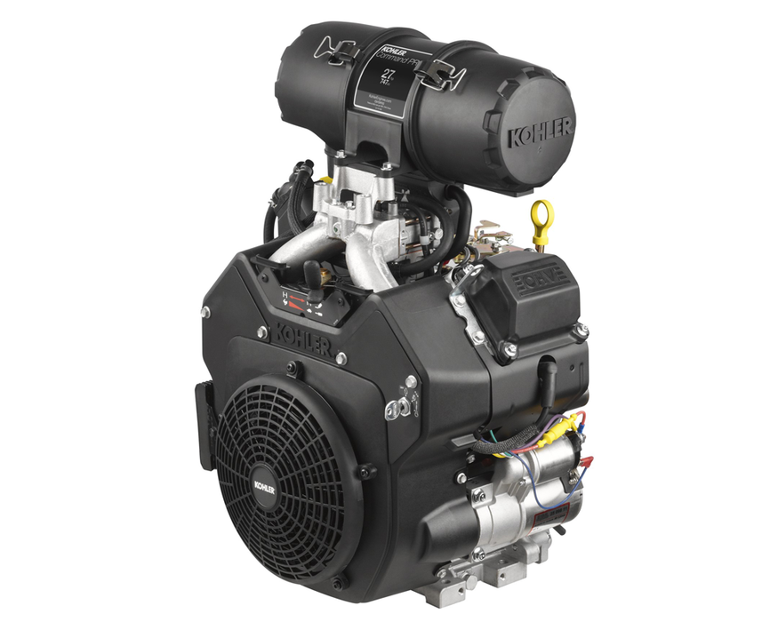 Kohler PA-CH752-3102 Engine 1 7/16" x 4-29/64" Crank Horizontal Shaft Electric Start 27 HP