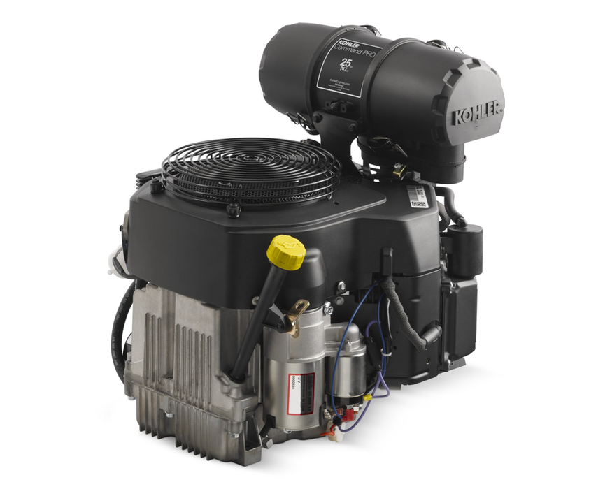 Kohler PA-CV742-3036 Engine 1 1/8" x 4-3/8" Crank Vertical Shaft Electric Start 25 HP