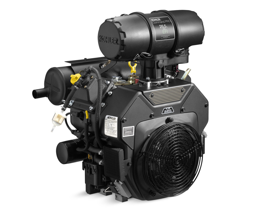 Kohler PA-ECH749-3010 Engine 1 1/8" x 2.79" Crank Horizontal Shaft Electric Start 26.5 HP