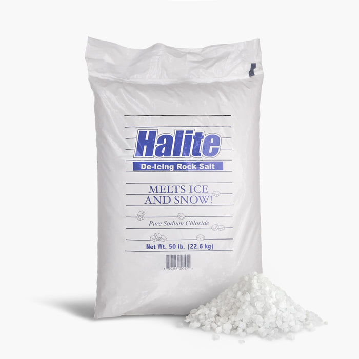 Kissner Halite Crystal Rock Salt Ice Melt 50 lb Bag HC-50