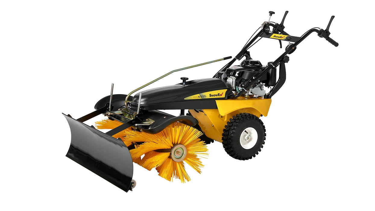 SnowEx SS-4000 Walk-Behind Rotary Snow Broom & Snow Blade 40"