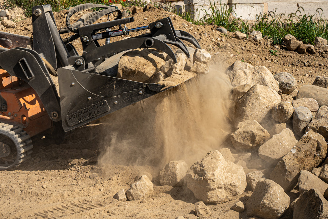 Scag Mini Skid Steer Rock Grapple 40" GRP-RCK-MSS-40W-NE