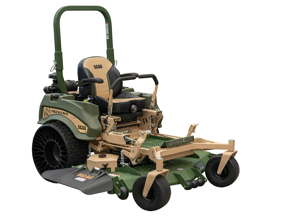 Scag Tiger Cat II Zero-Turn Riding Mower 61" Briggs & Stratton 993 cc STCII-61V-36BV-NFT-T