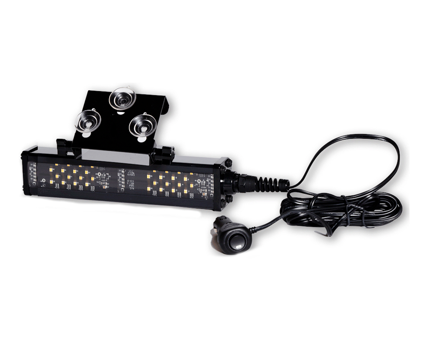 North American Signal WSM-TA9FLPZ-A Windshield Mount Traffic Assist - 2 LED Lamp