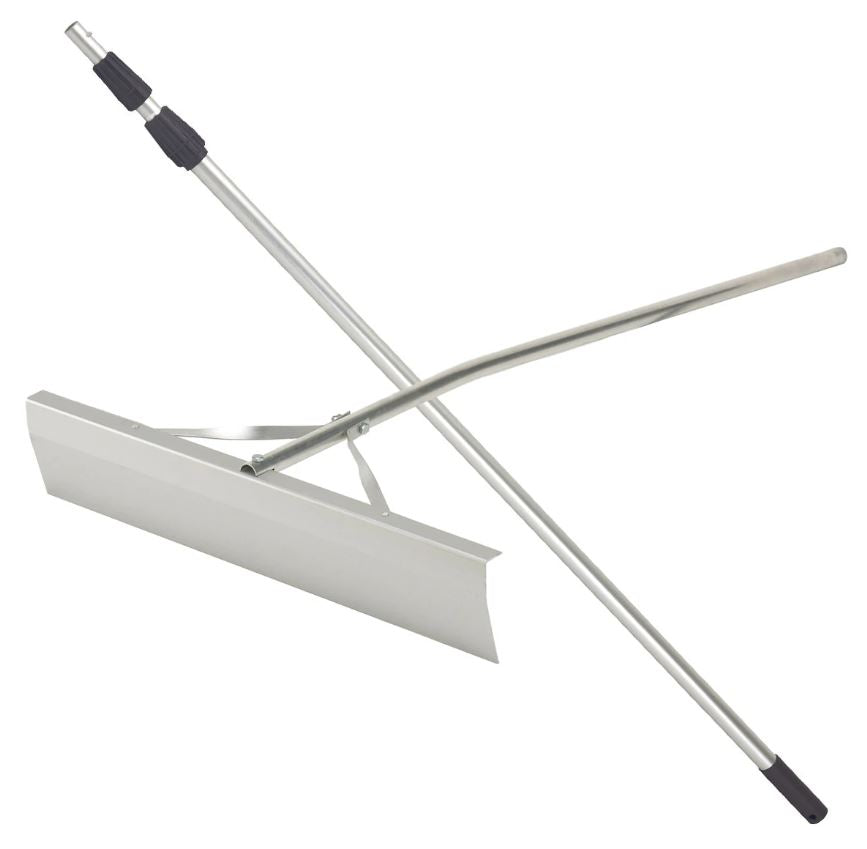 Yo-Ho 09803 Aluminum Roof Rake with Aluminum Telescoping Pole ...