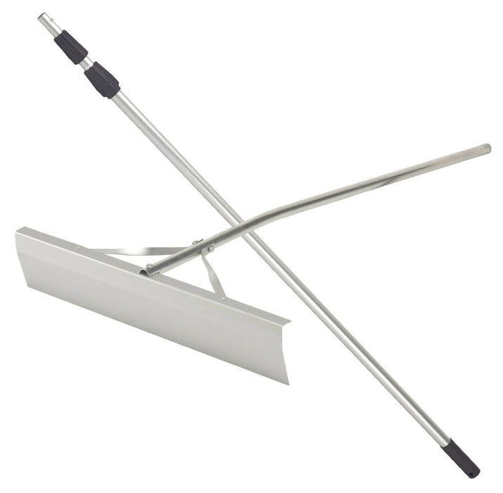 Yo-Ho 09803 Aluminum Roof Rake with Aluminum Telescoping Pole