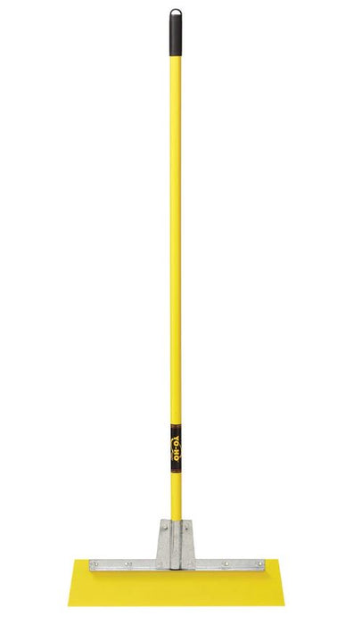 Yo-Ho 75622 22" Industrial Floor/Ice Scraper, spring steel blade, 56" steel handle, vinyl grip