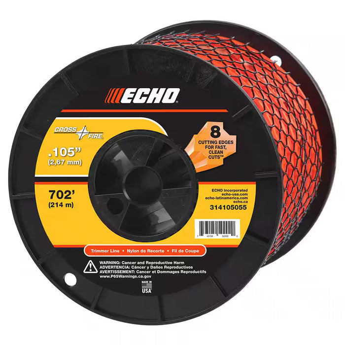 Echo 314105055 3 lb Spool .105 Cross Fire