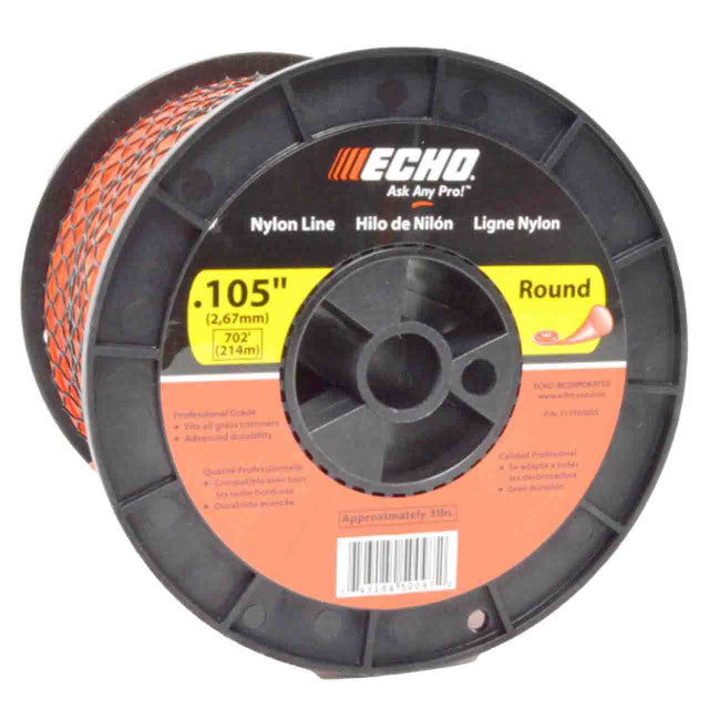 Echo 313105055 3 lb Spool .105 Round Line