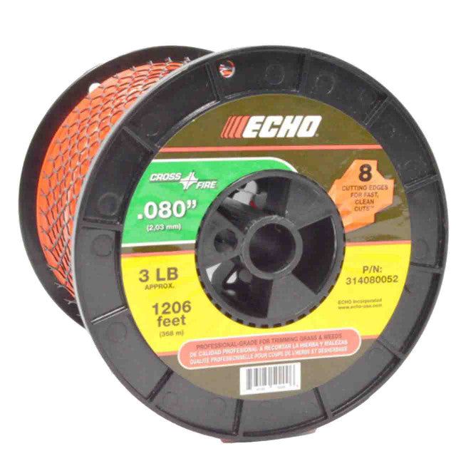 Echo 314080052 3 lb Spool .080 Cross Fire