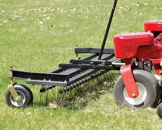 JRCO Model 473 Series Tine Rake Dethatcher w- HD Wheels 60