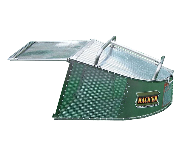 thumbnail image 2 of Rack'Em Manufacturing RC-EX-4 Grass Catcher For Exmark And Toro Mowers 2 of 2