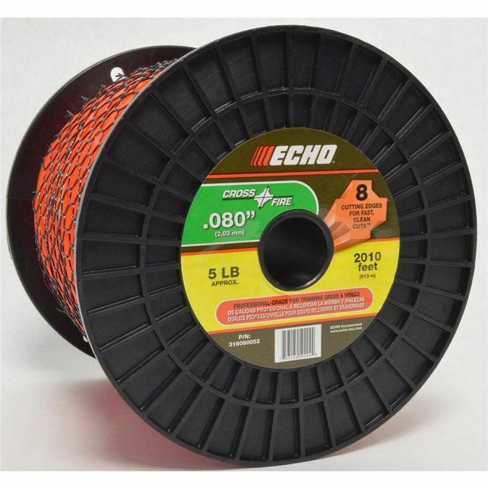 Echo 316080052 5 lb Spool .080 Cross Fire