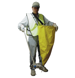 Mohawk USA Yellow Shoulder Bag Litter Collection Heavy Duty Carry Bag 9055