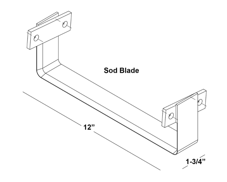 Maxim Sod Blade 12" GPR111301